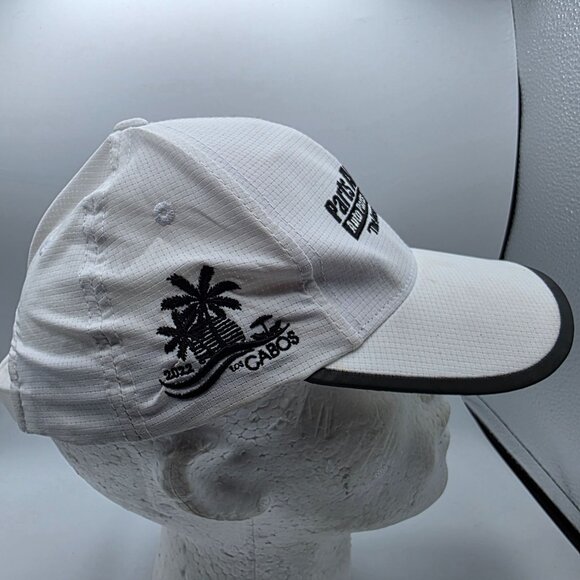 OGIO Mens White Adjustable Hat Cap Casual Los Cabos 2022 Parts Authority Work - Picture 9 of 9